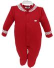 Macacão Longo Canelado Renda Luxo Bebê Menina Zafielo Rf 546 Macacão Longo Canelado Renda Luxo Bebê Menina Zafielo Rf 546