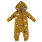 Macacão Longo com Capuz em Moletom para Bebê - Up Baby