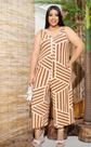 Macacão longo feminino plus size