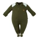 Macacão Longo para Bebê com Zíper Menino Verde Camping - Hug Macacão Longo para Bebê com Zíper Menino Verde Camping - Hug