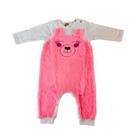 Macacão Longo para Bebê Menina em Molecotton Up Baby