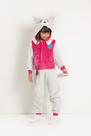 Macacao Longo Plush Capuz Infantil Menina Lessa Kids 7720