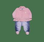 Macacão Longo Plush Fashion