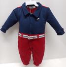 Macacão Longo Plush Finta Conjunto Bebê Menino Zafielo 704