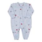 Macacão Longo Soft Bebê Menino Le Bhua / Paraiso Inverno 458