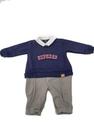 Macacão Longo Super Infantil Azul Keko & Beka Macacão Longo Super Infantil Azul Keko & Beka