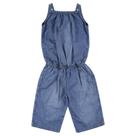 Macacão Look Jeans Pantacourt Jeans - UNICA - 01