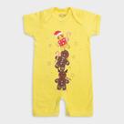 Macacão Manga Curta Baby Duck Comfort - Biscoito Amarelo Macacão Manga Curta Baby Duck Comfort - Biscoito Amarelo
