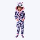 Macacão Manga Longa Soft Onça Infantil Menina Puket 030402862
