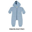 Macacão masculino dinossauro longo com capuz cor cinza, azul,white marca hrradinho moda bebê