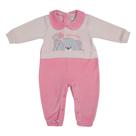 Macação Menina Plush Sonho Meu - Rosa Macação Menina Plush Sonho Meu - Rosa