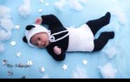 Macacão Panda Newborn