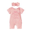 Macacão para meninas FYBITBO, roupa para recém-nascidos, 3-6M