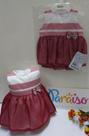 Macacao Paraiso Banho De Sol Bebe Menina Finta Vestido 7486