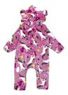 Macacão Pelúcia Fleece Bebe Infantil Zíper Quentinho P/ Frio Macacão Pelúcia Fleece Bebe Infantil Zíper Quentinho P/ Frio