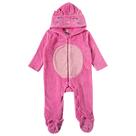 Macacão Pelúcia Infantil Kids Gatinha Tip Top Pink Macacão Pelúcia Infantil Kids Gatinha Tip Top Pink