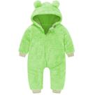 Macacão Peluciado Teddy Protege Frio Inverno Quentinho Fofo Ted Forrado Esquenta Proteção Resistente Capuz