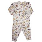 Macacão Pijama de Bebê em Plush Inverno Menino Menina