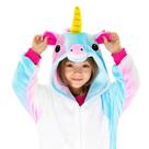 Macacão Pijama Unicórnio Infantil Kigurumi Criança Plush - Zona Criativa