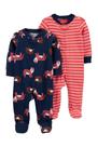 Macacão Pijama Zíper Carter's Original Bebê RN 3m 6m 9m - Carters