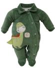 Macacão Plush Bebê Menino Bordado Inverno Chuquinha Baby 2882 Macacão Plush Bebê Menino Bordado Inverno Chuquinha Baby 2882