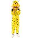 Macacão Pokémon Boys Pikachu amarelo com orelhas 3D de 7 a 8 anos