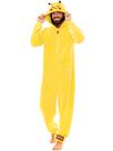 Macacão Pokémon Pikachu para homem amarelo GG