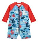 Macacao Praia Em Malha Uv Dry Com Protecao Uv 50+ Lucboo -