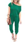 Macacão PRETTYGARDEN Casual Ombro a Ombro XL