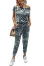 Macacão PRETTYGARDEN Ombro a Ombro Camuflado Verde XL