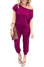 Macacão PRETTYGARDEN Ombro a Ombro Roxo G