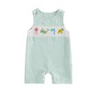 Macacão PUHHAPIEY Baby Boy Summer Bordado Fishing 12-18M