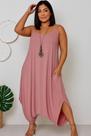Macacão Saruel Nozinho Com Bolso Moda Femenina