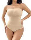 Macacão Shapewear SheBuddy feminino Tummy Control sem alças