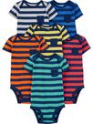 Macacão Simple Joys da Carter's Baby Stripes de 6 a 9 meses x 6