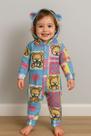 Macacão Soft 1 ao 3 Menina com Capuz e Estampas Sortidas Macacão Soft 1 ao 3 Menina com Capuz e Estampas Sortidas