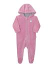 Macacão Soft Bebê Menina Roxo C/Capuz Nini &amp Bambini