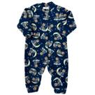 Macacão Soft Estampado Pettenati Com Botão Bebê Inverno