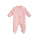 Macacão Soft Jacquard com Zíper Urso Rosa - Dedeka Tamanho:M