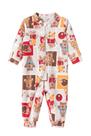 Macacão soft térmico estampado urso- pingo lele
