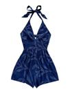 Macacão SOLY HUX feminino de verão, azul escuro