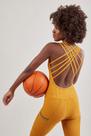 MACACÃO STRAPPY JUMP TAM M COR: Mostarda MACACÃO STRAPPY JUMP TAM M COR: Mostarda