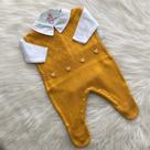 Macacão Tricot Com Body Bebê Maternidade Menino Arthur Macacão Tricot Com Body Bebê Maternidade Menino Arthur