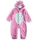 Macacão unicórnio rosa com capuz toddler 2T - Tip Top Macacão unicórnio rosa com capuz toddler 2T - Tip Top