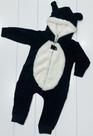 Macacão unissex inverno plush ursinho cor preto ou cinza marca hrradinho moda bebê