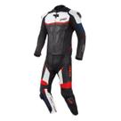 Macacao x11 motociclista speed 2 pecas masculino couro pista
