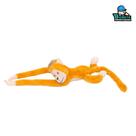 Macaco de Pelúcia 60cm com LED e Som Antialérgico e Não Solta Pelo