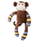 Macaco de Pelúcia Momo Marrom 41 cm Antialérgico