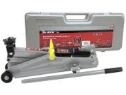 Macaco hidraulico tipo jacare, 2t, elevacao 135-385mm, maleta plastica, 1pc // mtx