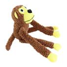 Macaco Mordedor de Brinquedo para Pet Grande Cães Diversão Garantida Napi Marrom e Amarelo Macaco Mordedor de Brinquedo para Pet Grande Cães Diversão Garantida Napi Marrom e Amarelo